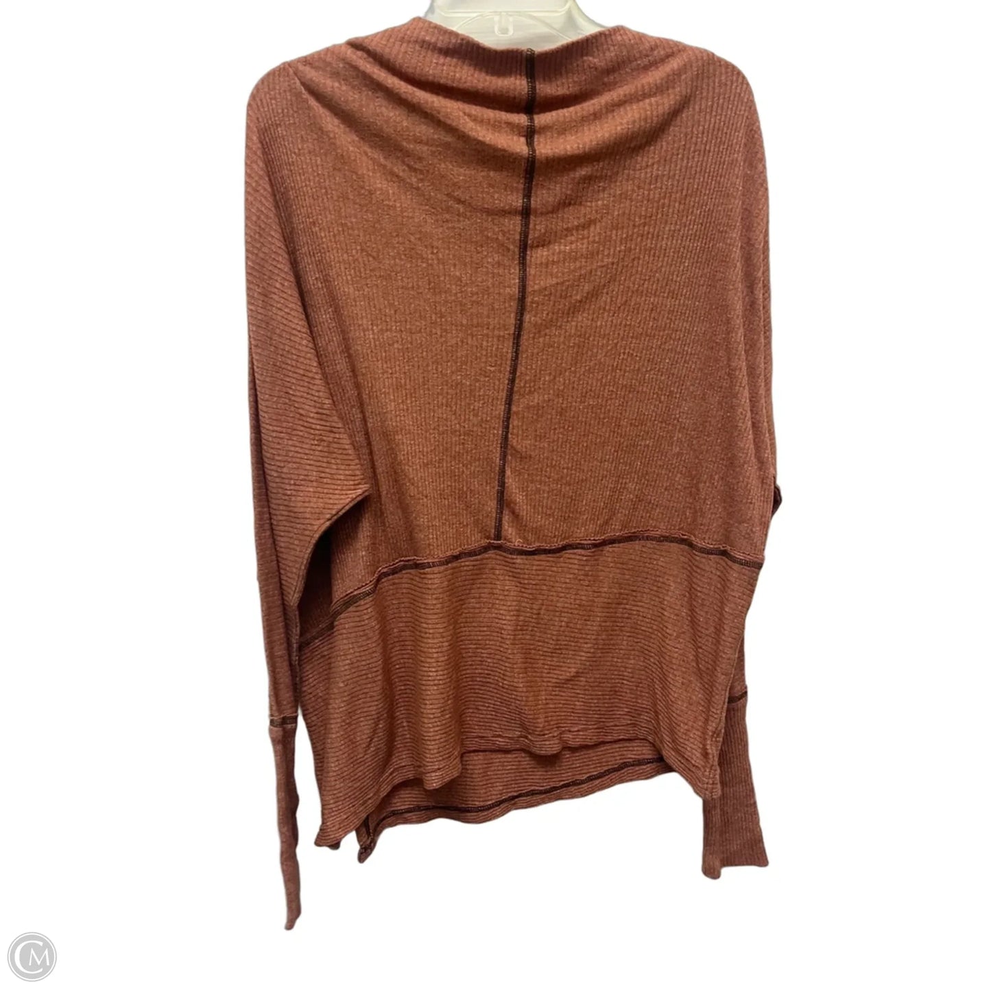Top Long Sleeve By We The Free In Orange, Size: S