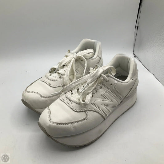 Shoes Sneakers By New Balance In White, Size: 7.5