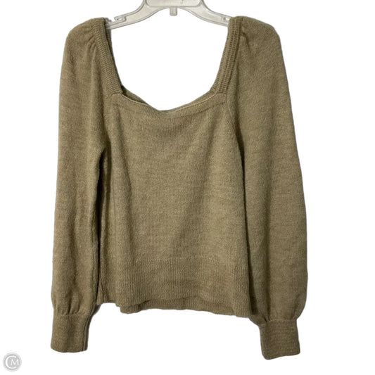 Sweater By Anthropologie In Beige, Size: M