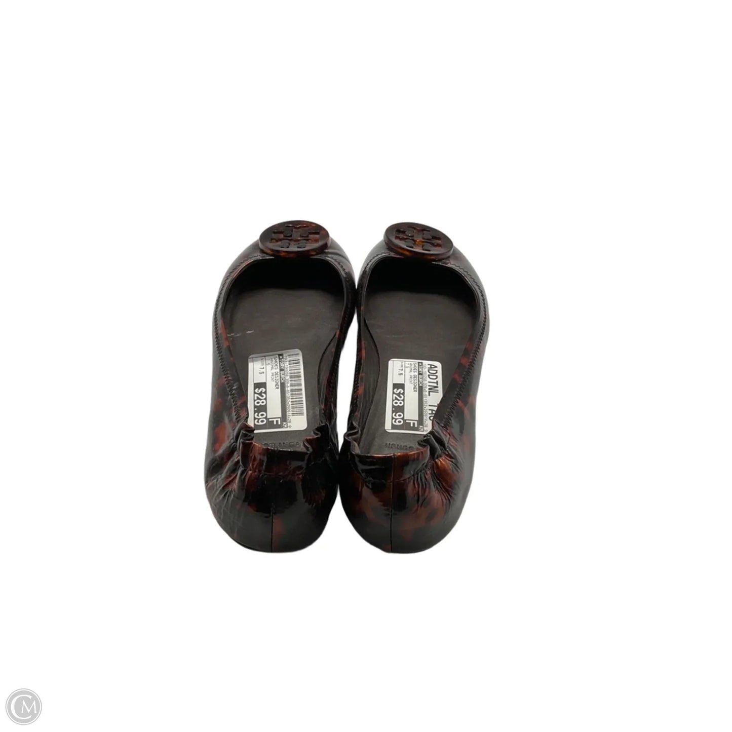 Shoes Designer By Tory Burch In Animal Print, Size: 7.5
