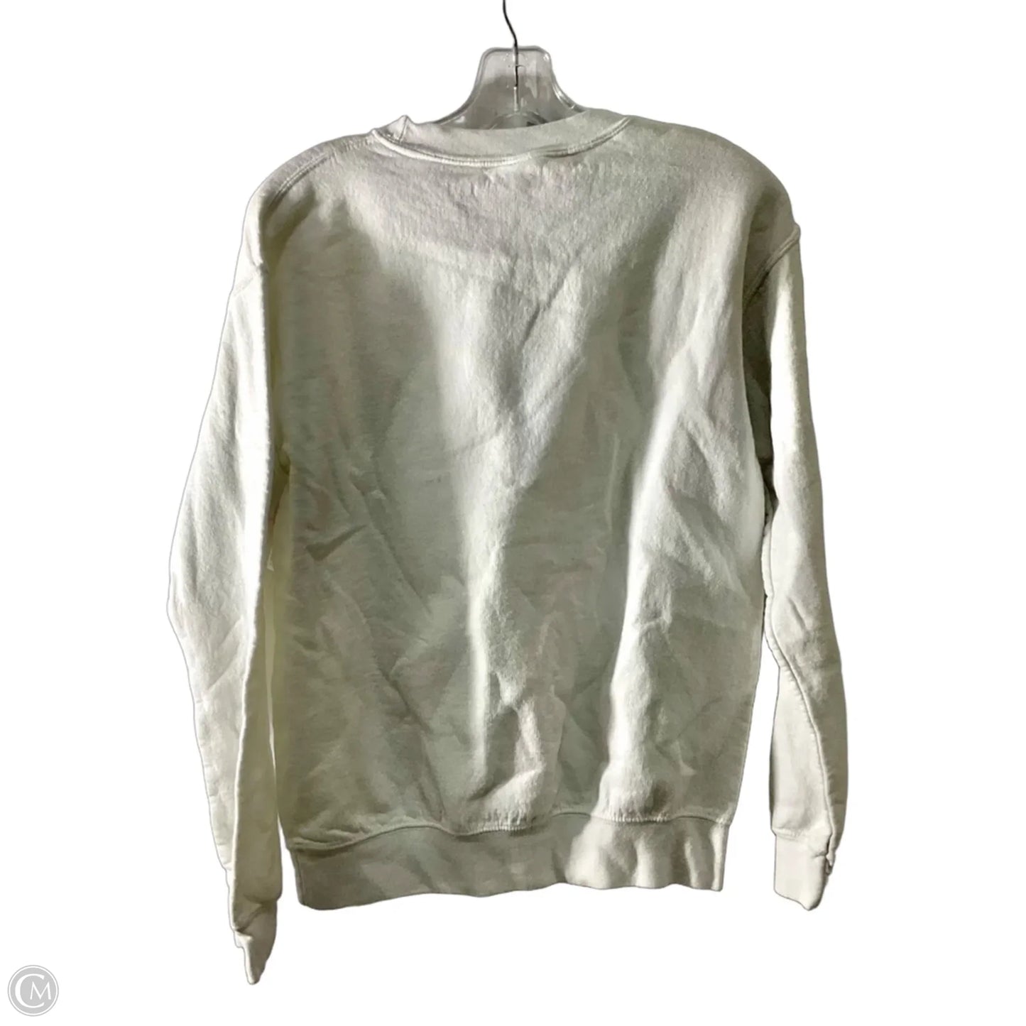 Top Long Sleeve By Gildan In White, Size: S
