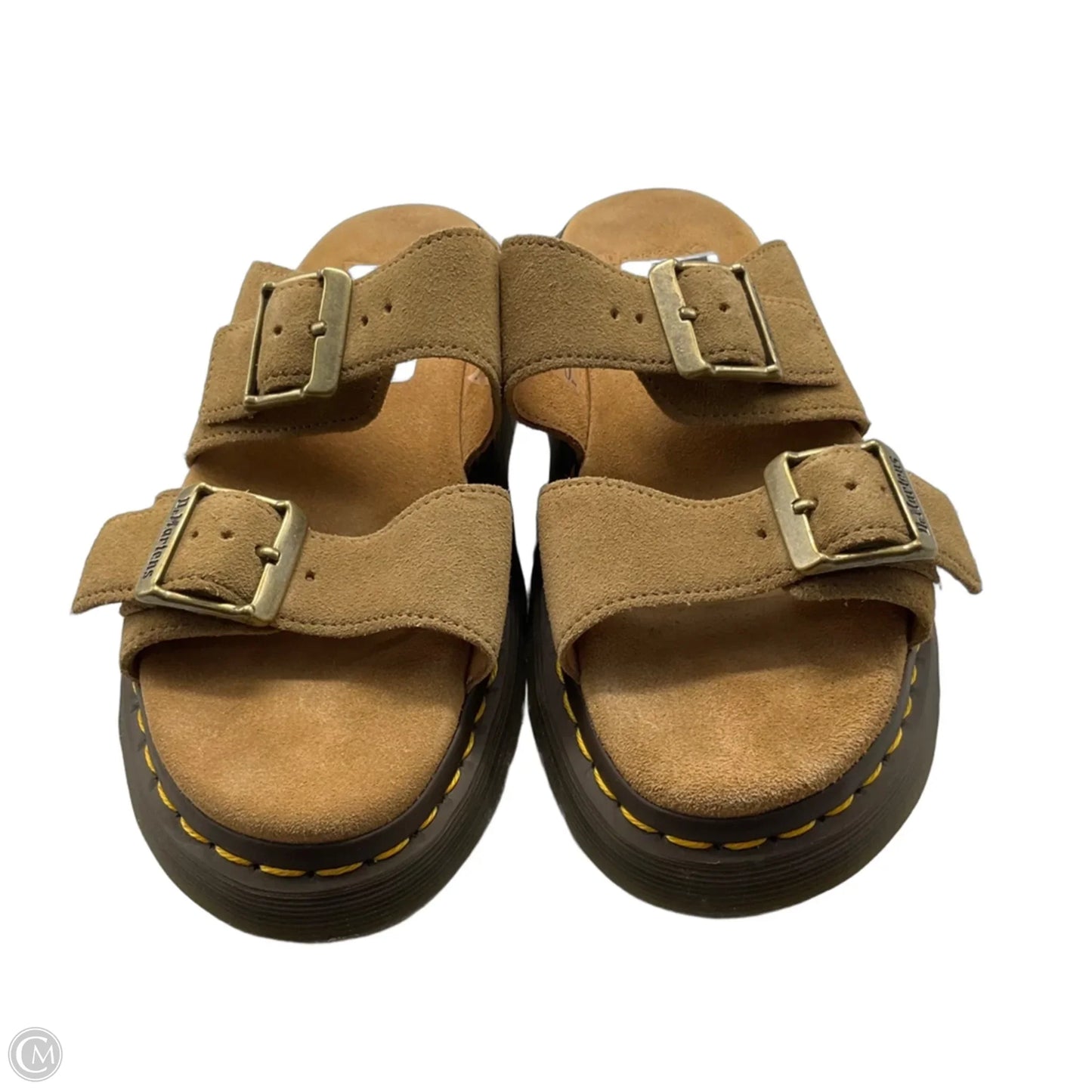 Sandals Flats By Dr Martens In Tan, Size: 7