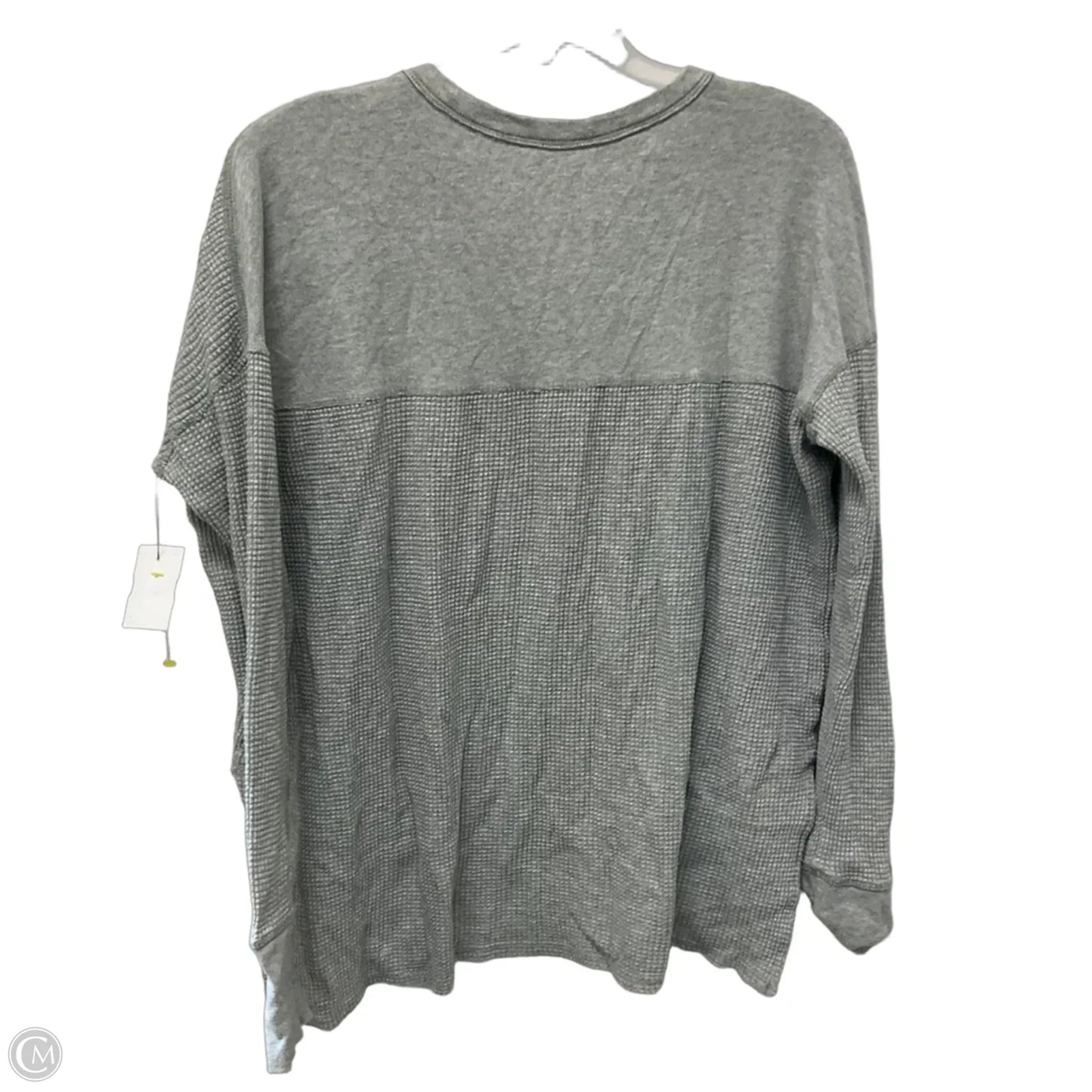 Top Long Sleeve By Aerie In Grey, Size: S