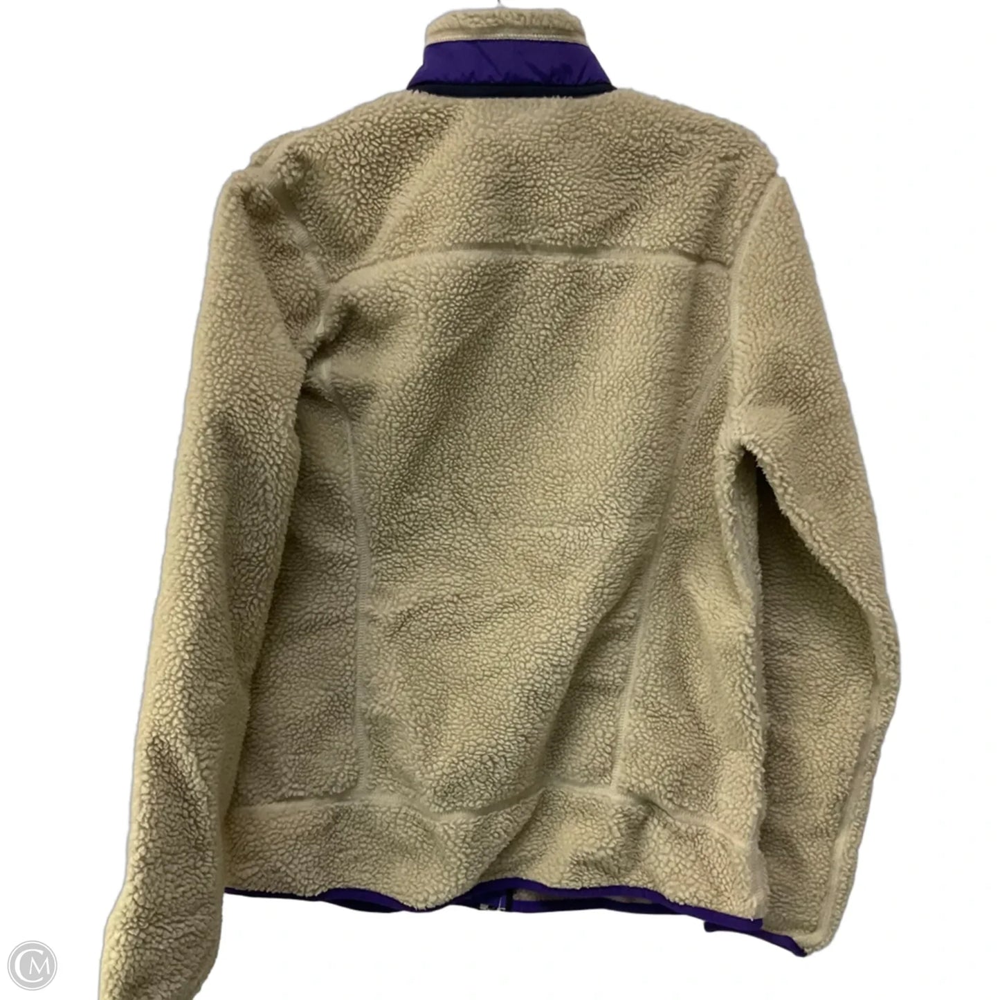 Jacket Fleece By Patagonia In Tan, Size: L