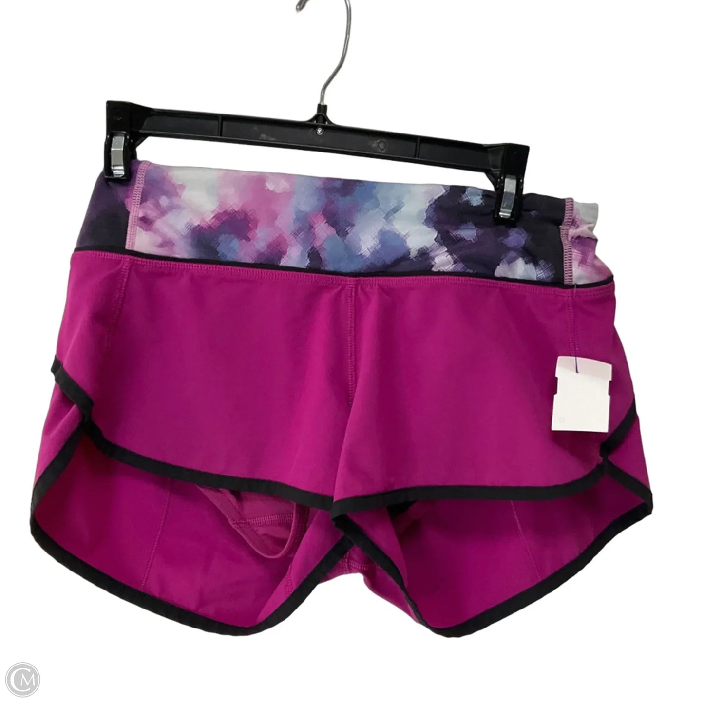 Athletic Shorts By Lululemon In Purple, Size: 4