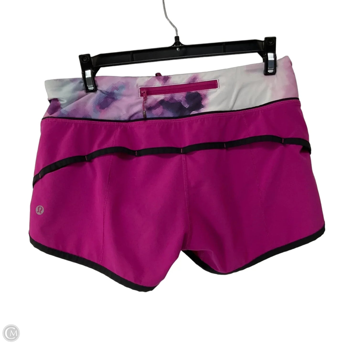 Athletic Shorts By Lululemon In Purple, Size: 4