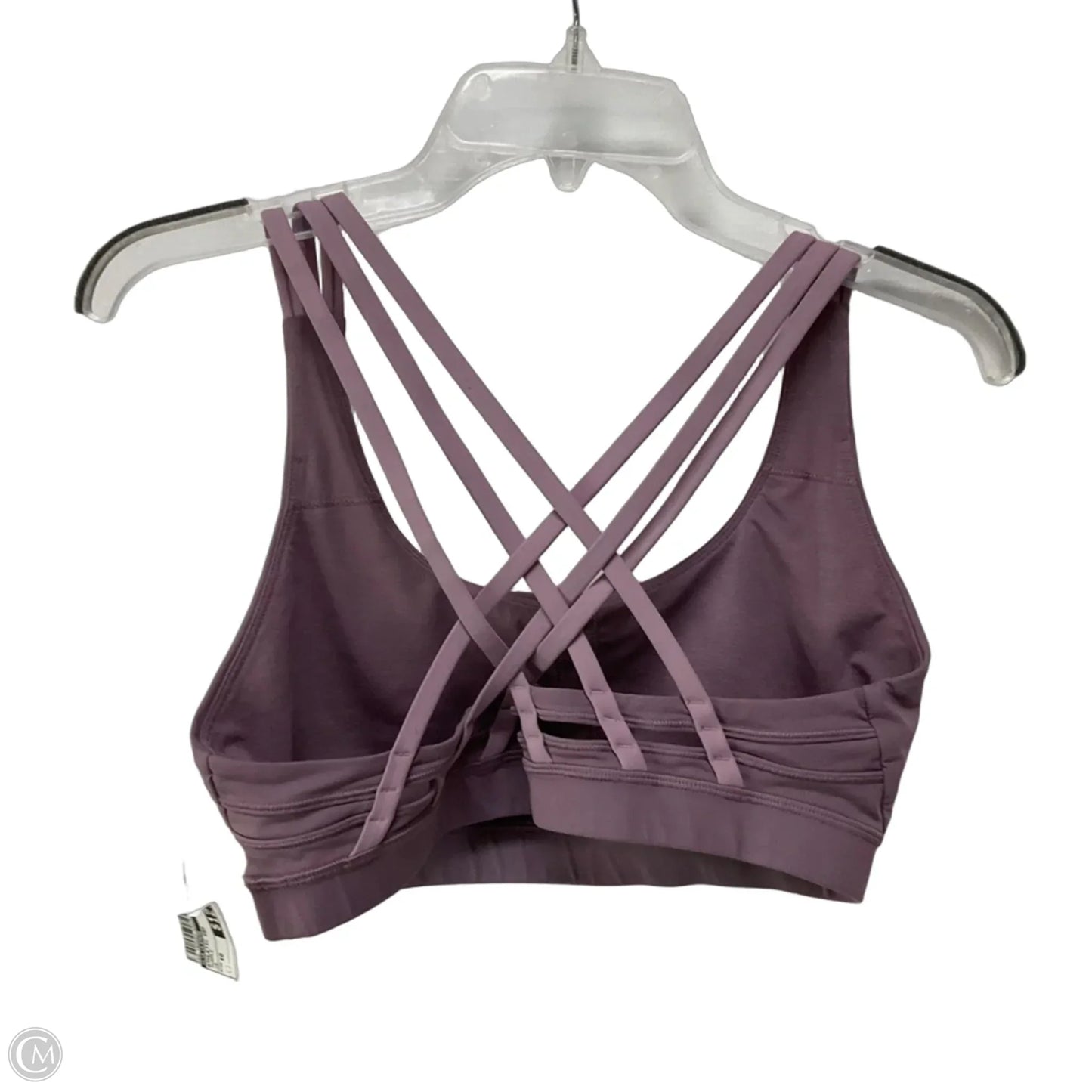 Athletic Bra By Lululemon In Purple, Size: 10