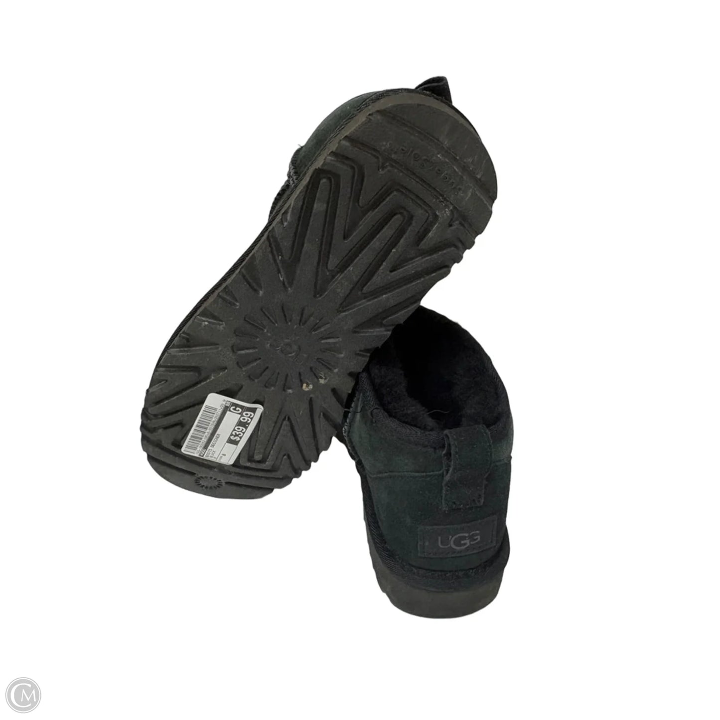 Boots Designer By Ugg In Black, Size: 8