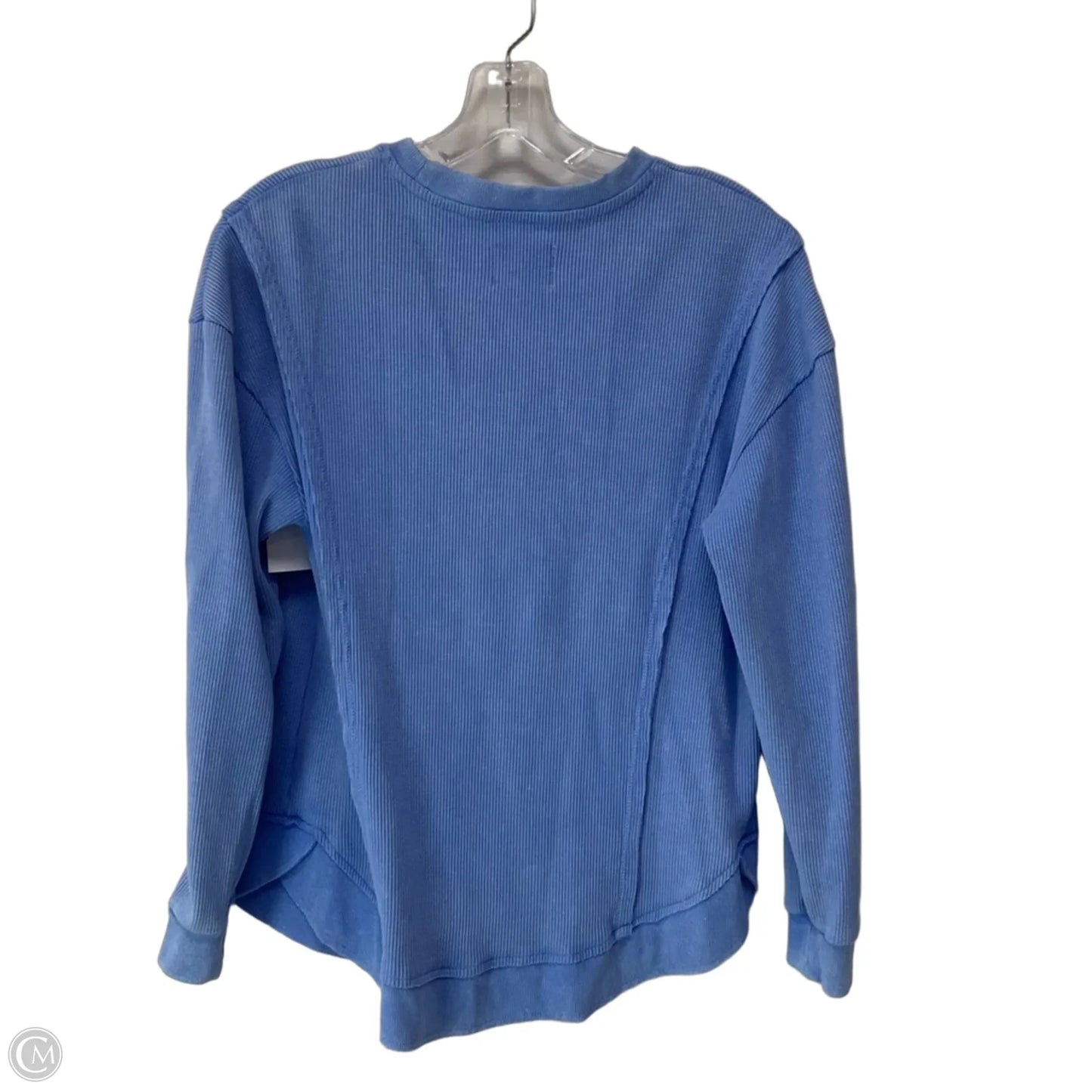 Top Long Sleeve By Sundry In Blue, Size: S