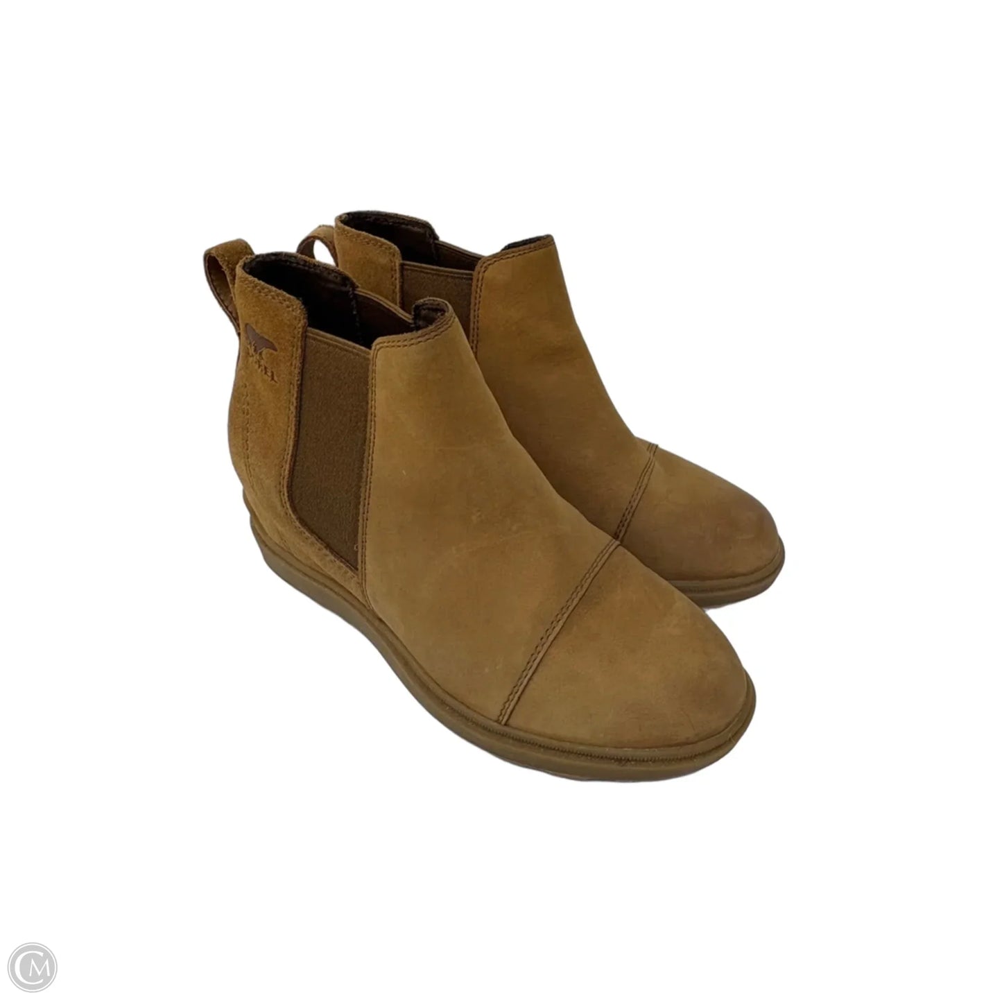 Boots Ankle Flats By Sorel In Tan, Size: 6