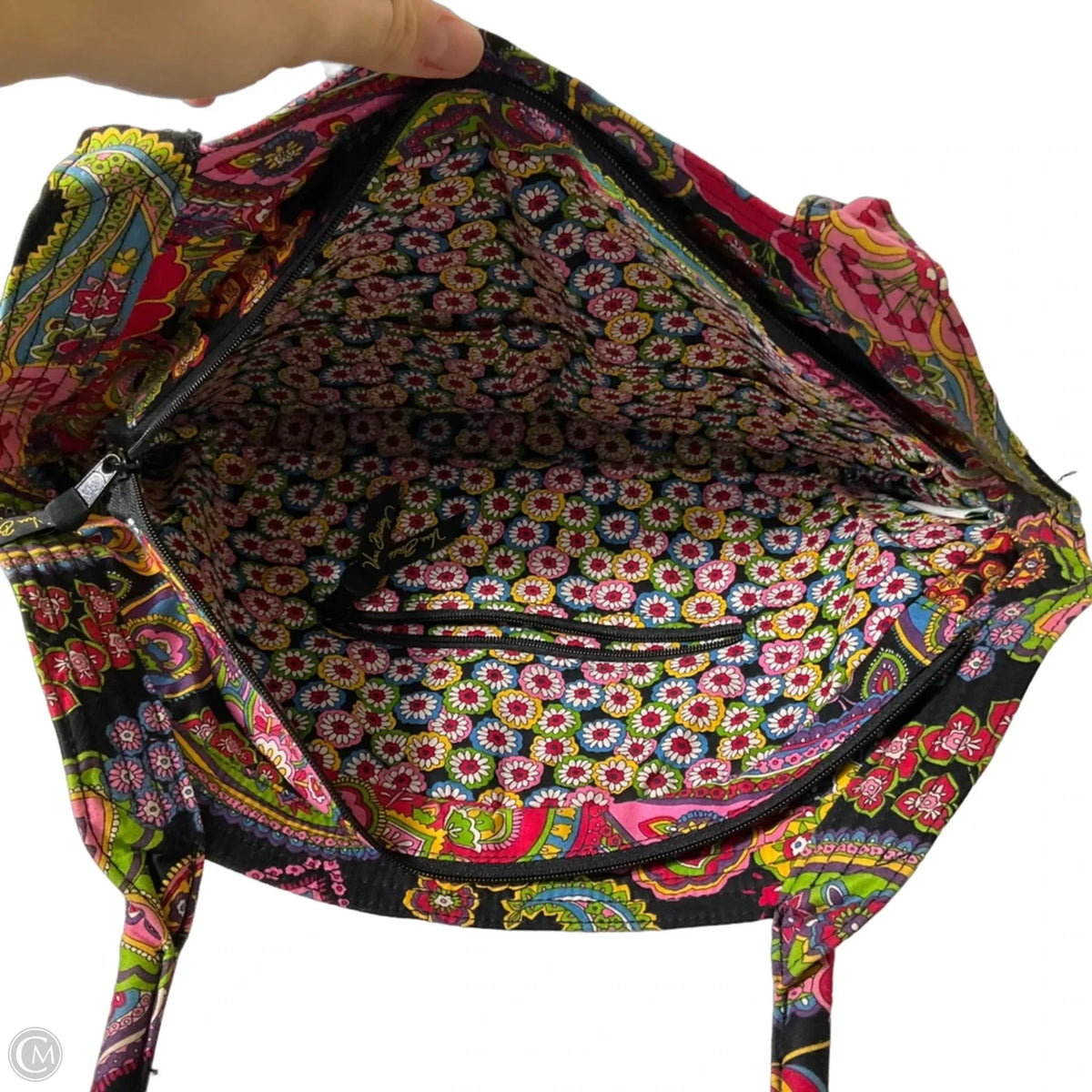 Handbag By Vera Bradley, Size: Medium