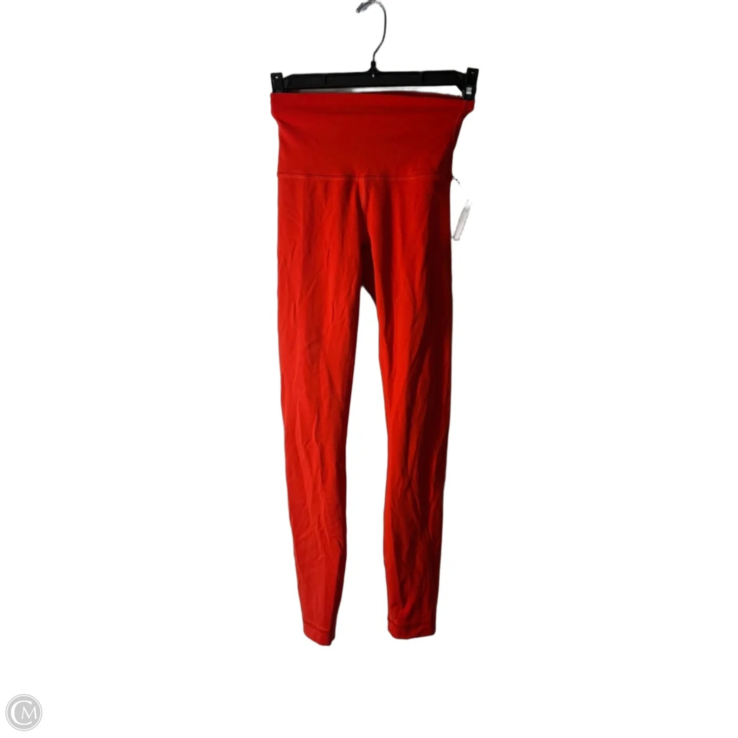 Athletic Leggings By Lululemon In Orange, Size: 2