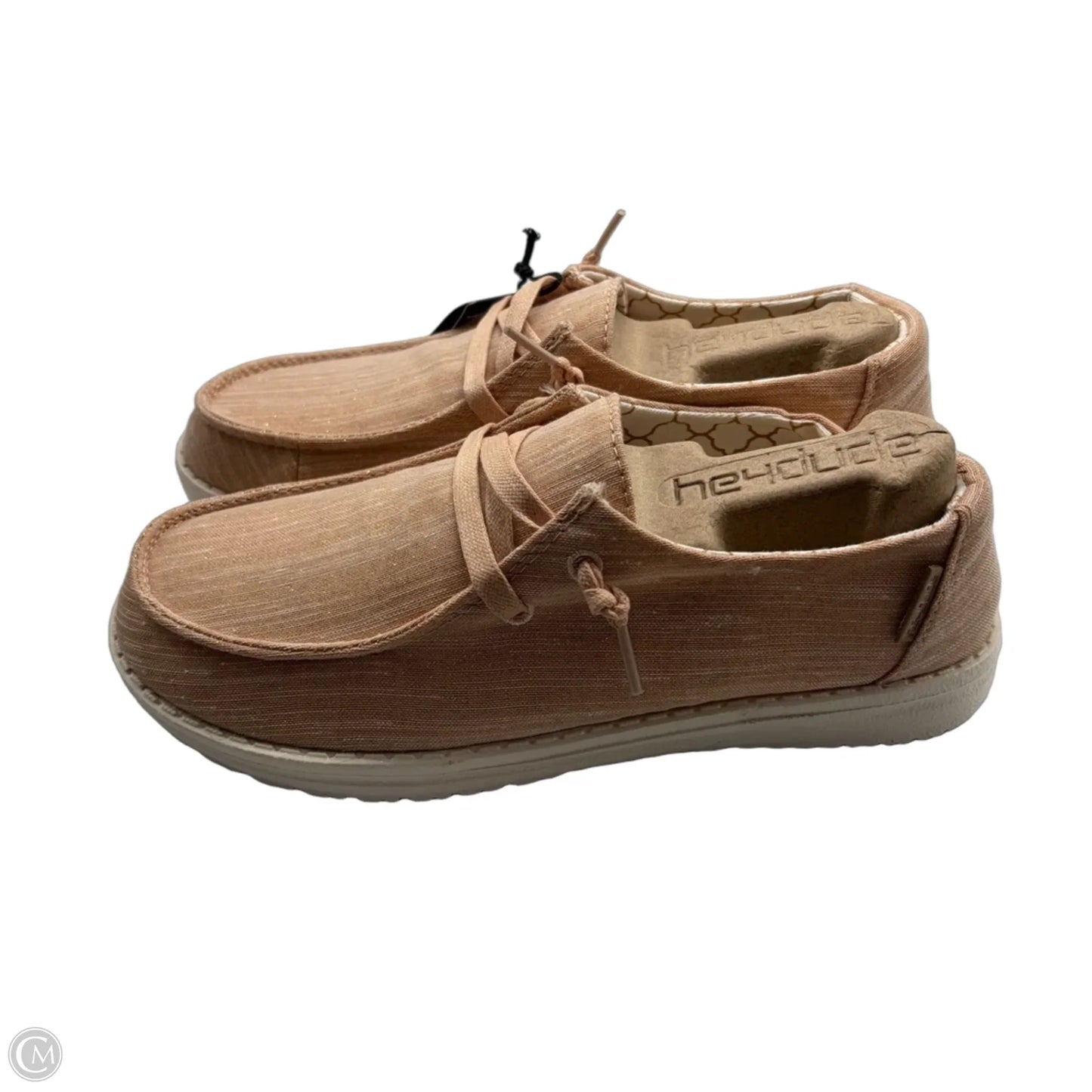 Shoes Sneakers By Hey Dude In Pink, Size: 7