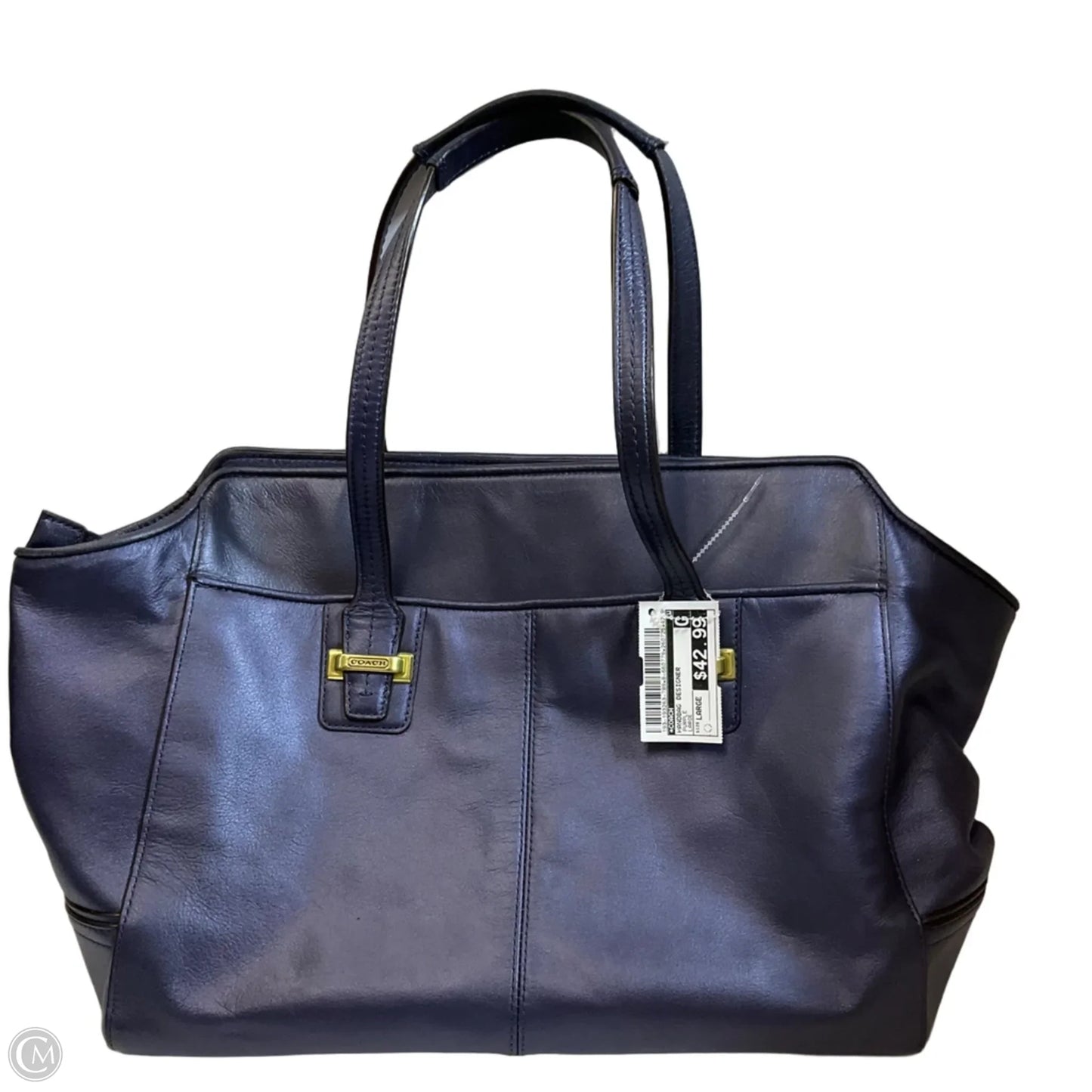 Handbag Designer By Coach, Size: Large