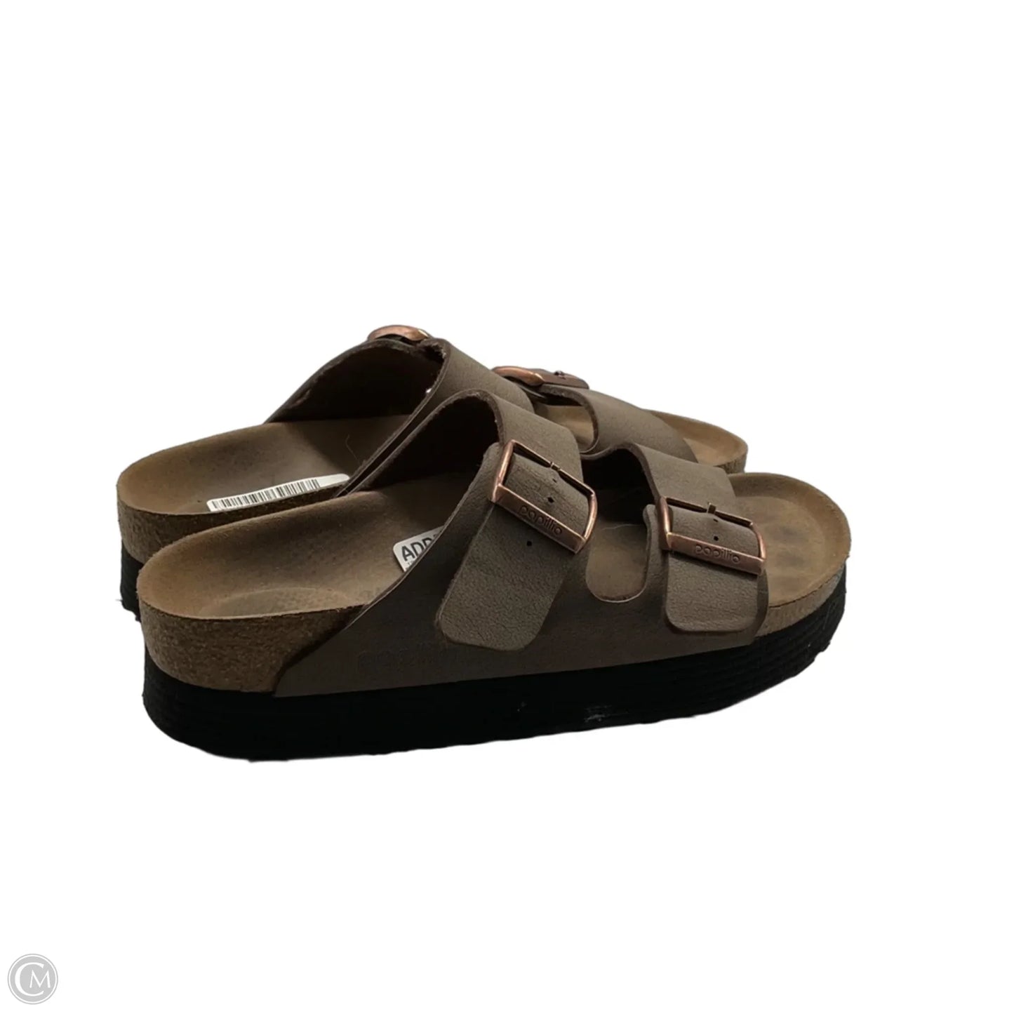 Sandals Flats By Cmb In Brown, Size: 7.5