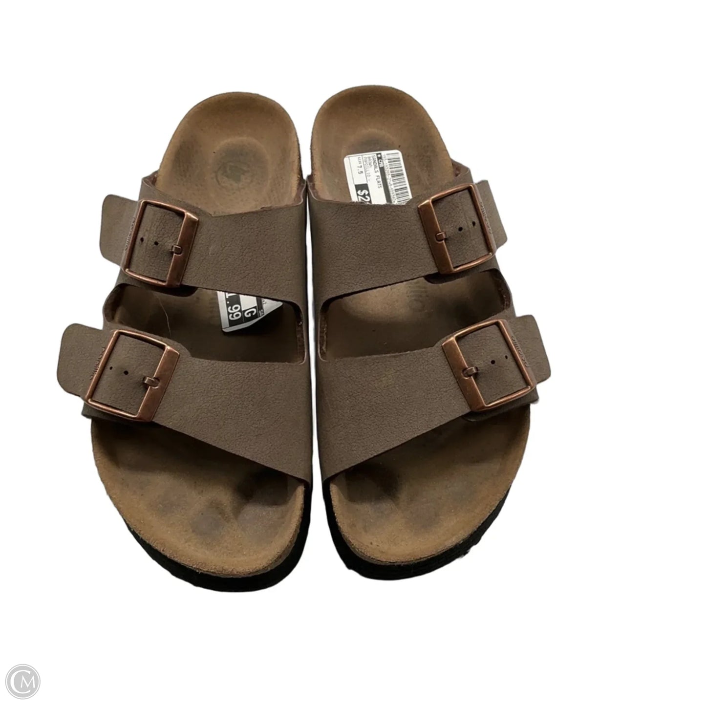 Sandals Flats By Cmb In Brown, Size: 7.5