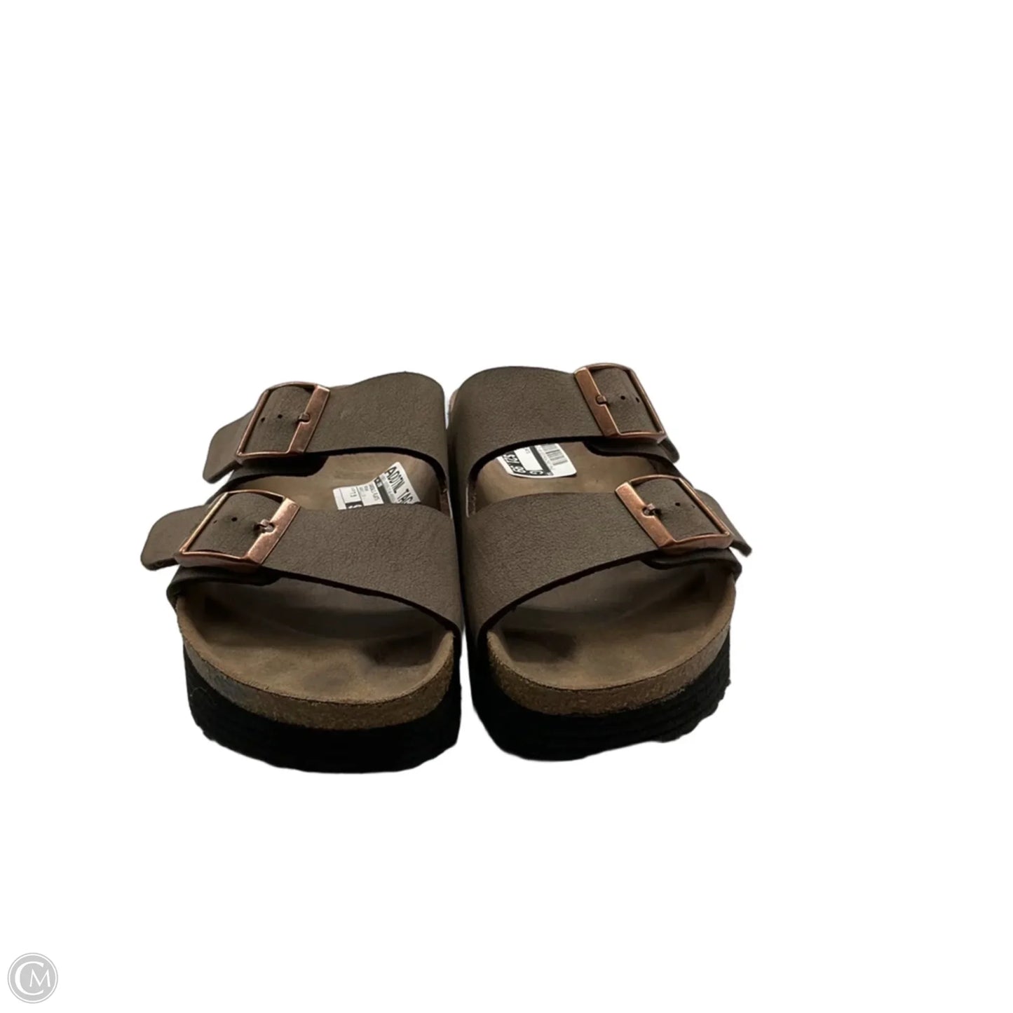 Sandals Flats By Cmb In Brown, Size: 7.5