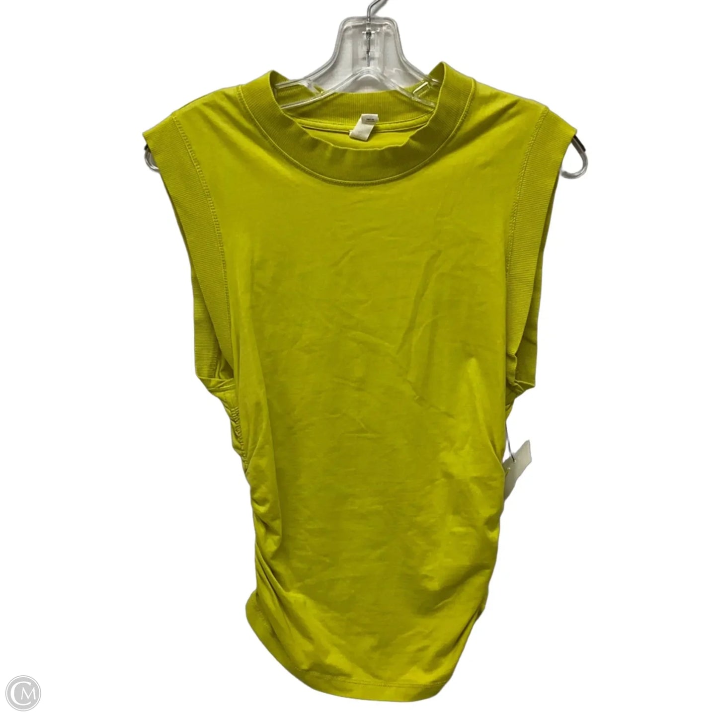 Top Sleeveless By Daily Practice By Anthropologie In Yellow, Size: M