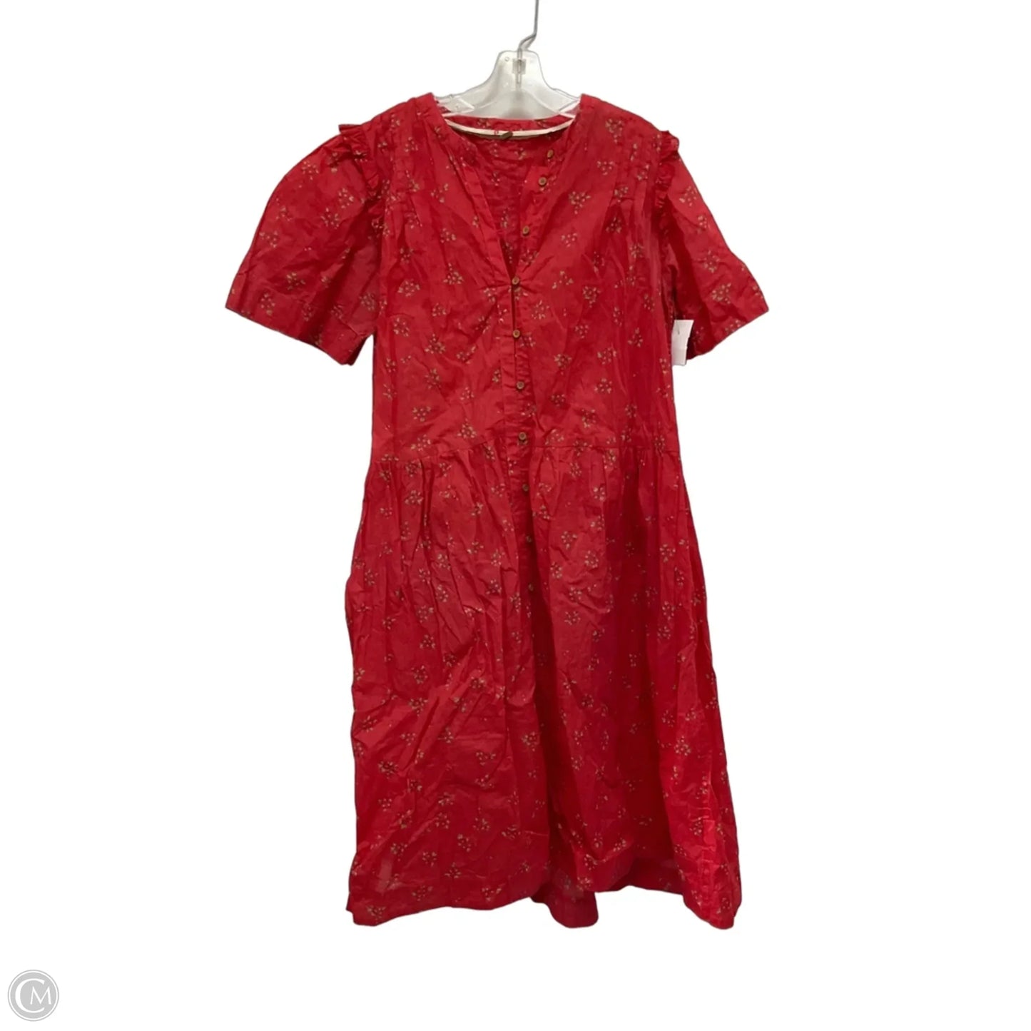 Dress Casual Midi By Free People In Floral Print, Size: 2x