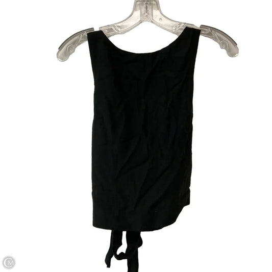 Top Sleeveless By Maeve In Black, Size: S