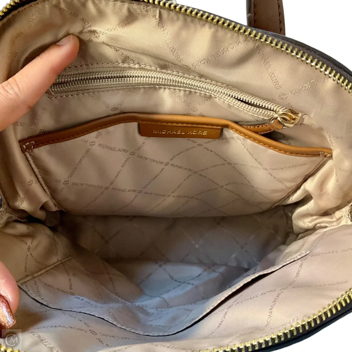Backpack Designer By Michael Kors, Size: Medium