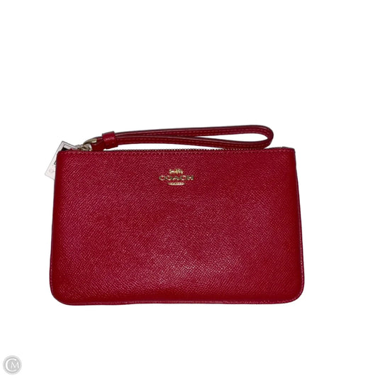 Wristlet Designer By Coach, Size: Small
