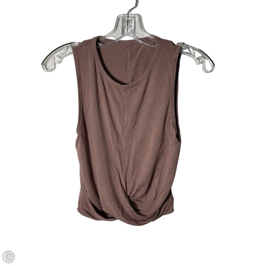 Athletic Tank Top By Alo In Mauve, Size: S