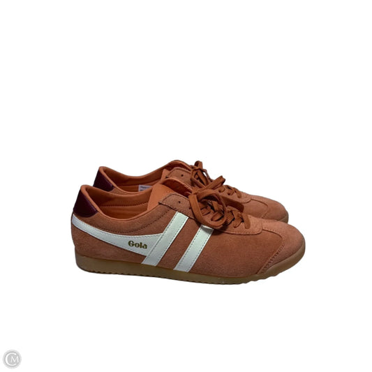Shoes Sneakers By Gola In Orange & White, Size: 8