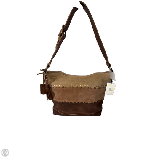 Handbag Leather By Cmc, Size: Medium