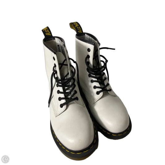 Boots Designer By Dr Martens In Black & White, Size: 9