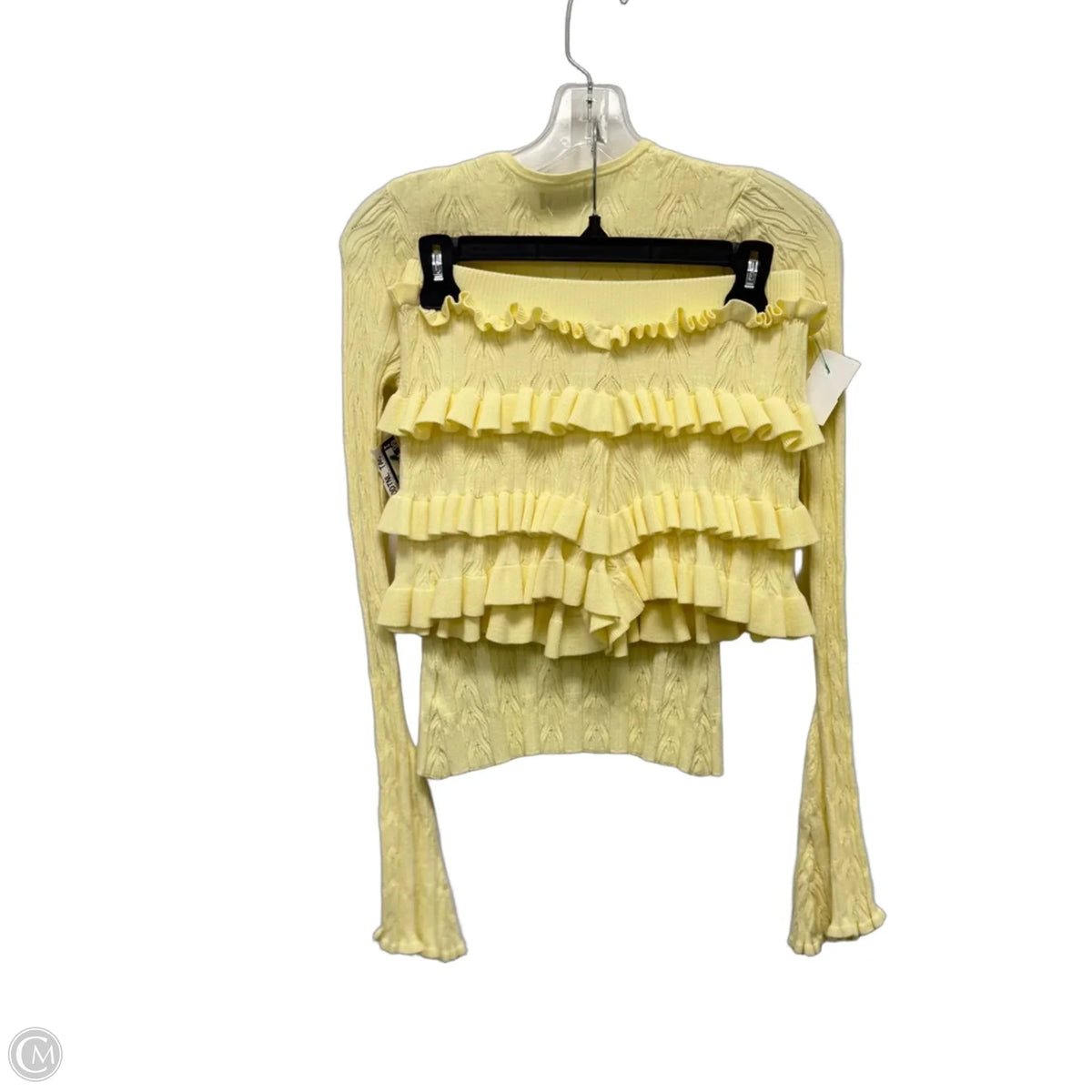 Sweater 2pc By Meshki In Yellow, Size: Xs