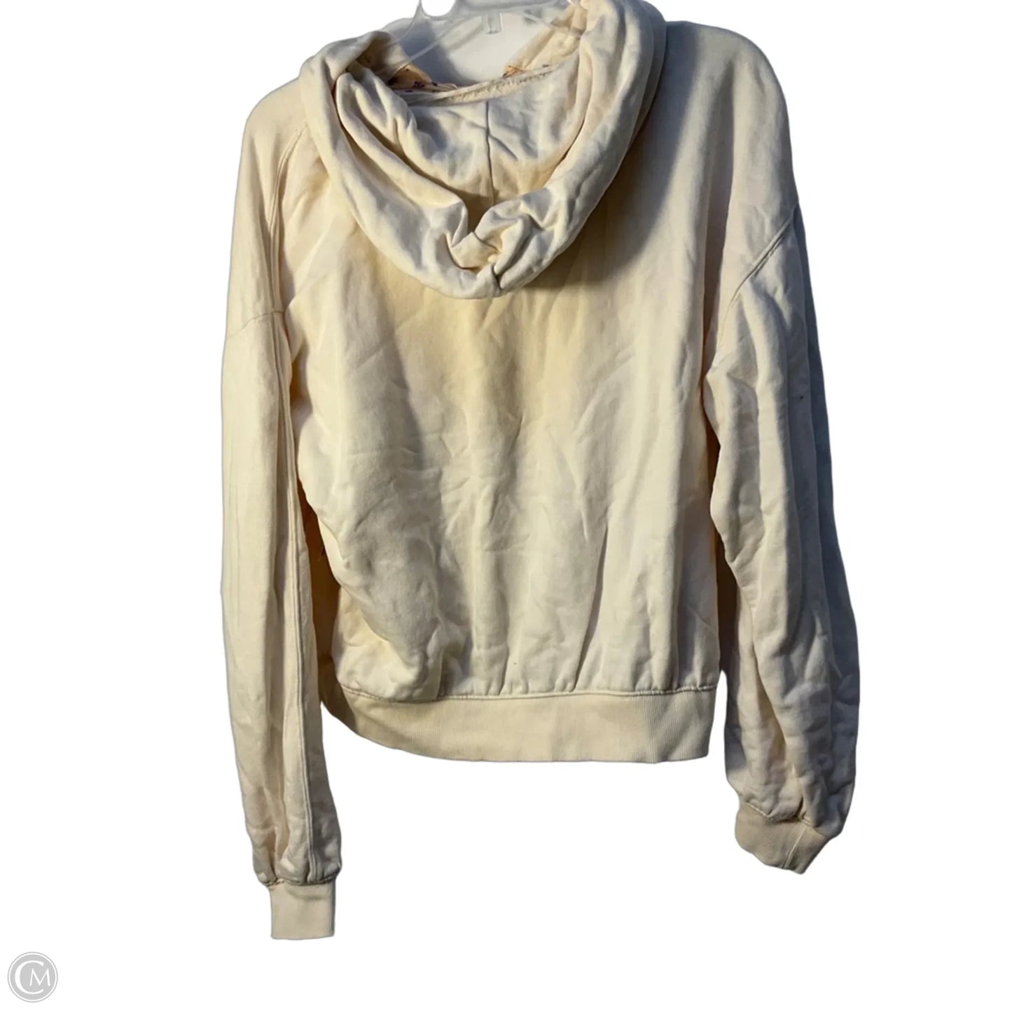 Sweatshirt Hoodie By Free People In Cream, Size: S