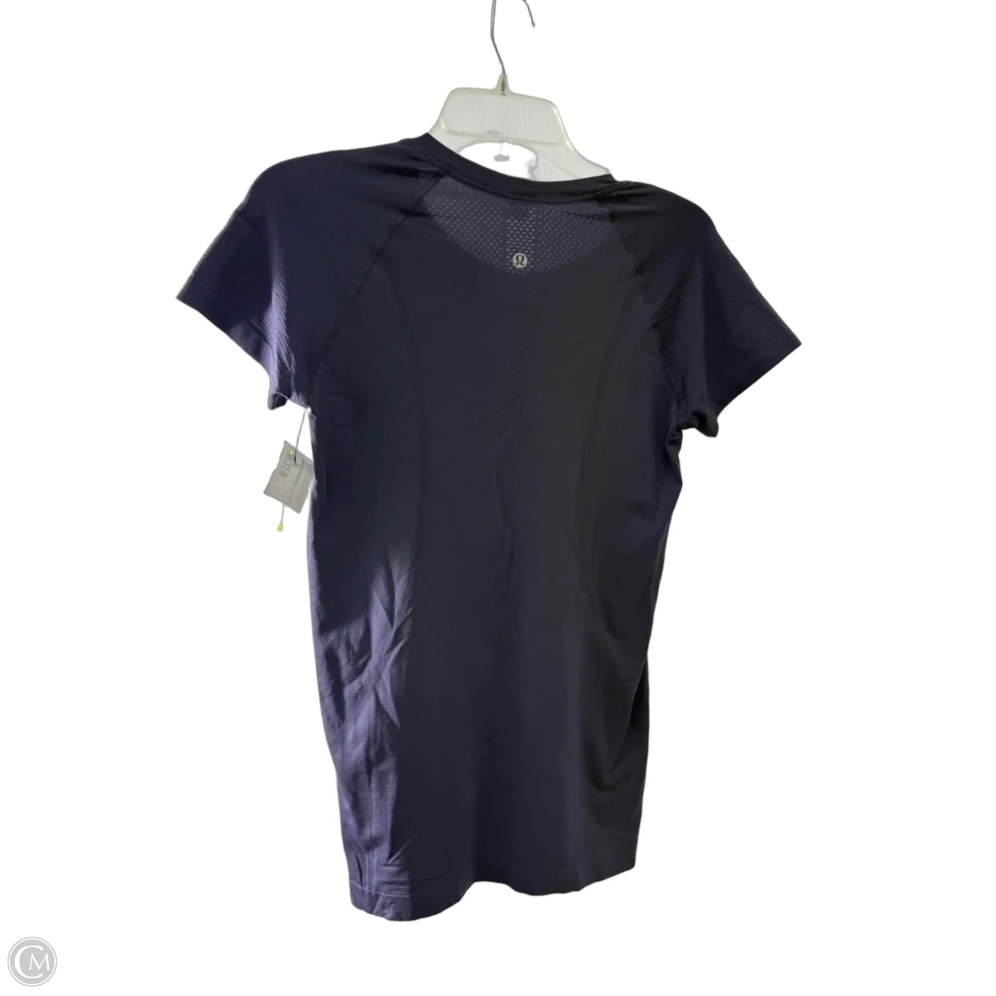 Athletic Top Short Sleeve By Lululemon In Purple, Size: 8
