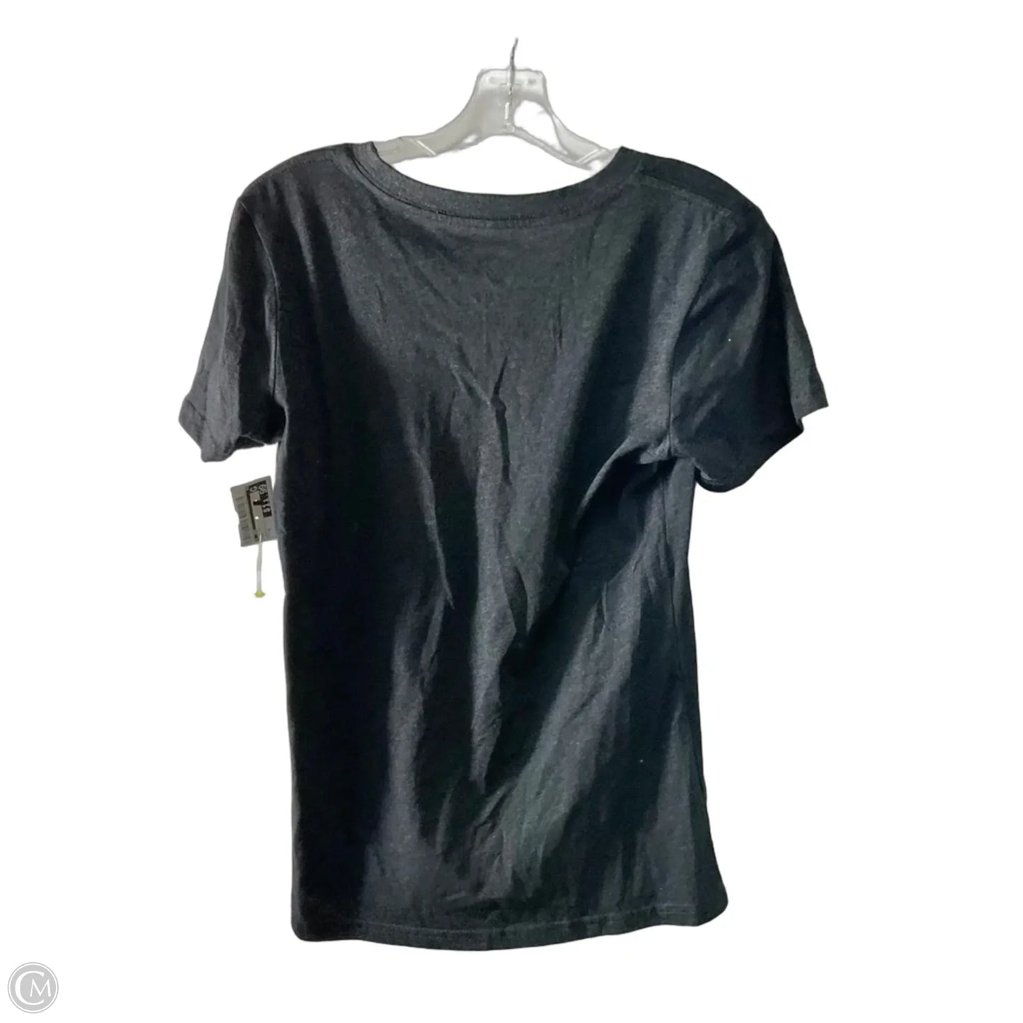 Top Short Sleeve By Cmc In Grey, Size: M