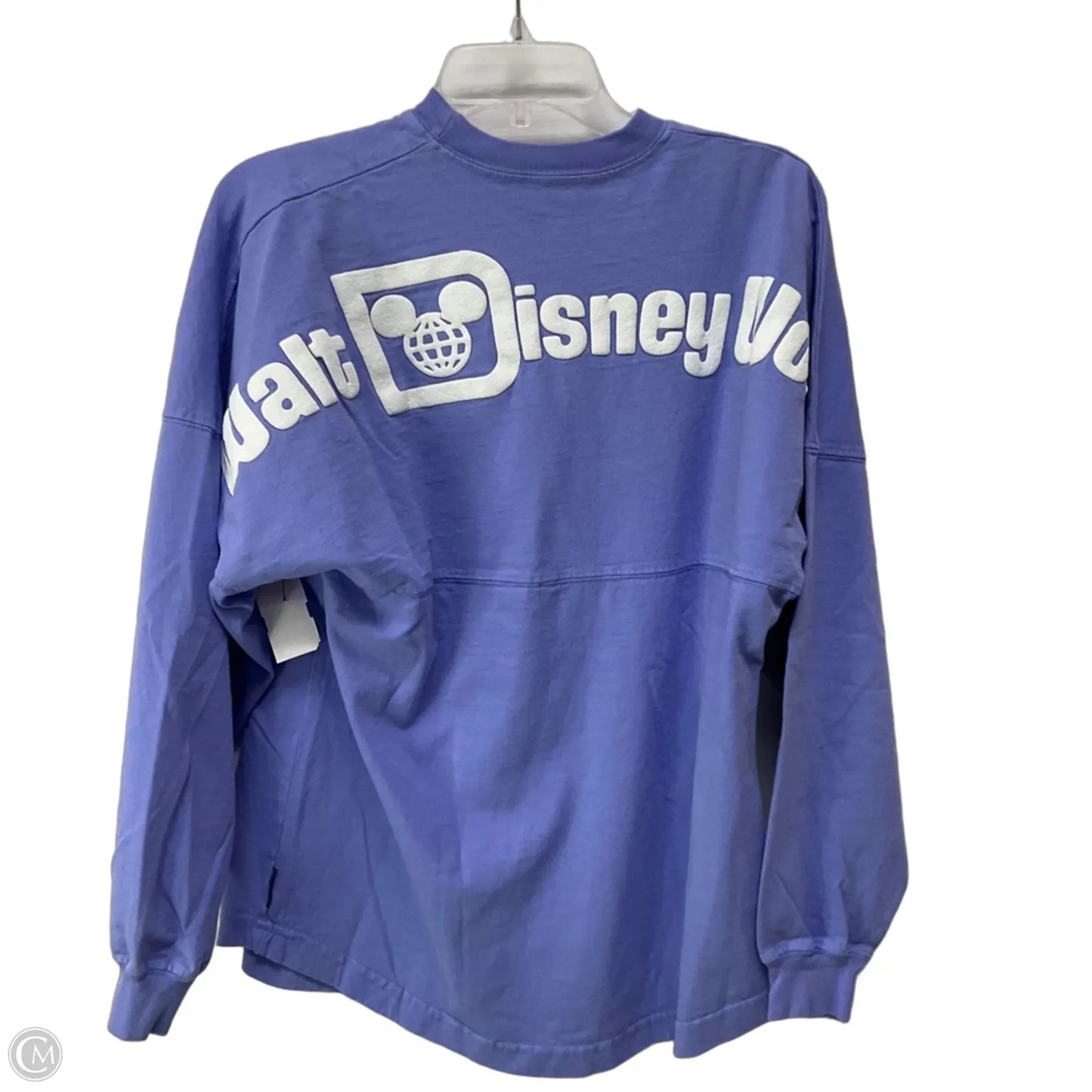 Top Long Sleeve By Disney In Purple, Size: S