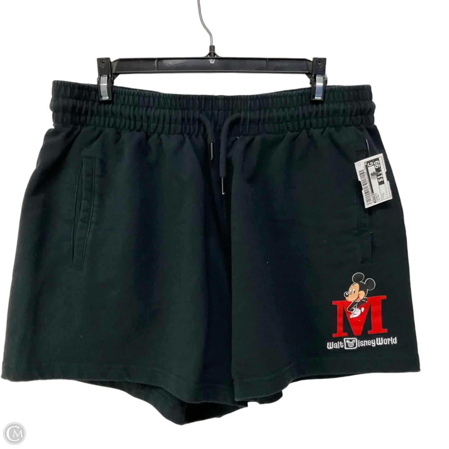 Shorts By Disney In Black, Size: L