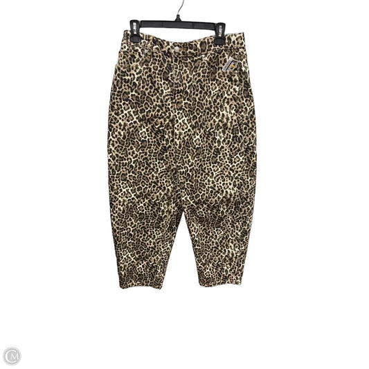 Jeans Wide Leg By Loft In Animal Print, Size: 6