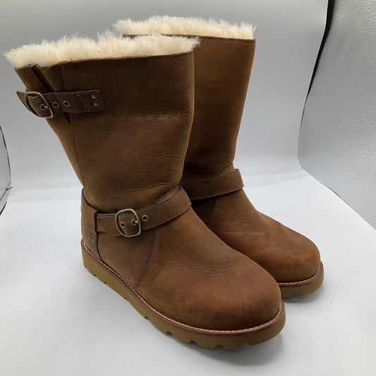 Boots Snow By Ugg In Brown, Size: 6