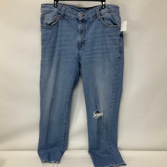 Jeans Boyfriend By 7 For All Mankind  Size: 16