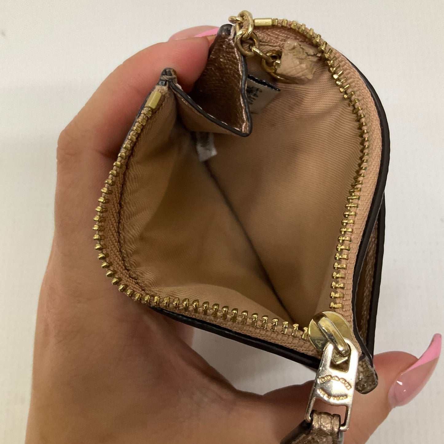 Coin Purse By Coach, Size: Small