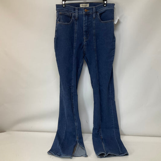 Blue Denim Jeans Flared Madewell, Size 6