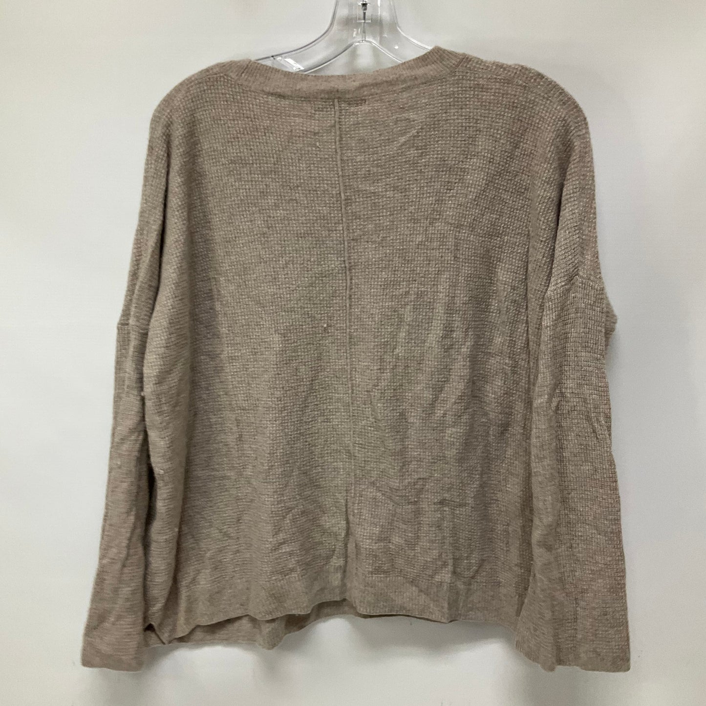 Top Long Sleeve By Madewell In Tan, Size: S