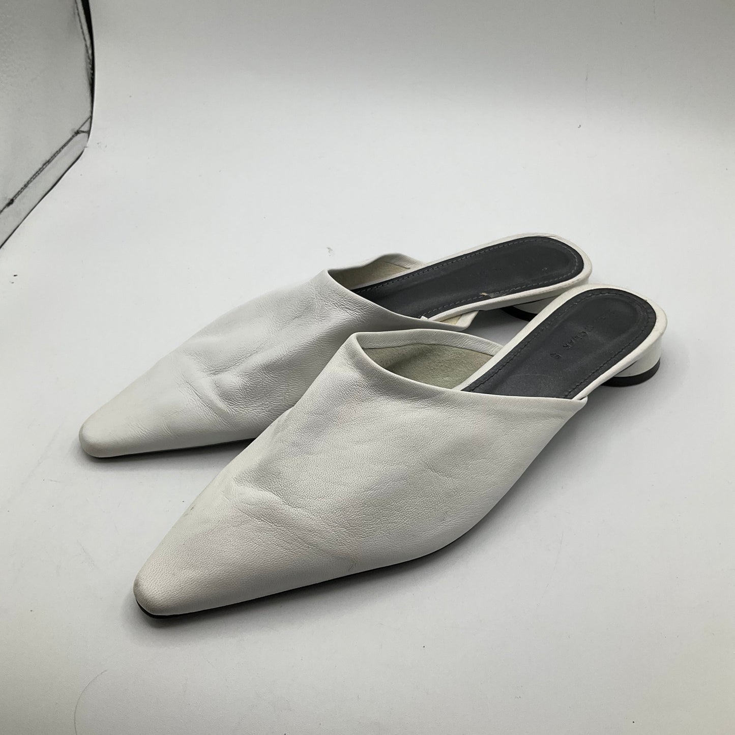 White Shoes Flats Zara Women, Size 10