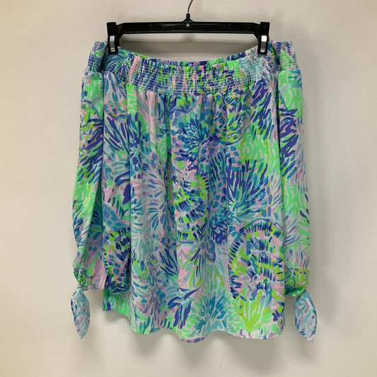 Floral Print Top 3/4 Sleeve Lilly Pulitzer, Size Xs