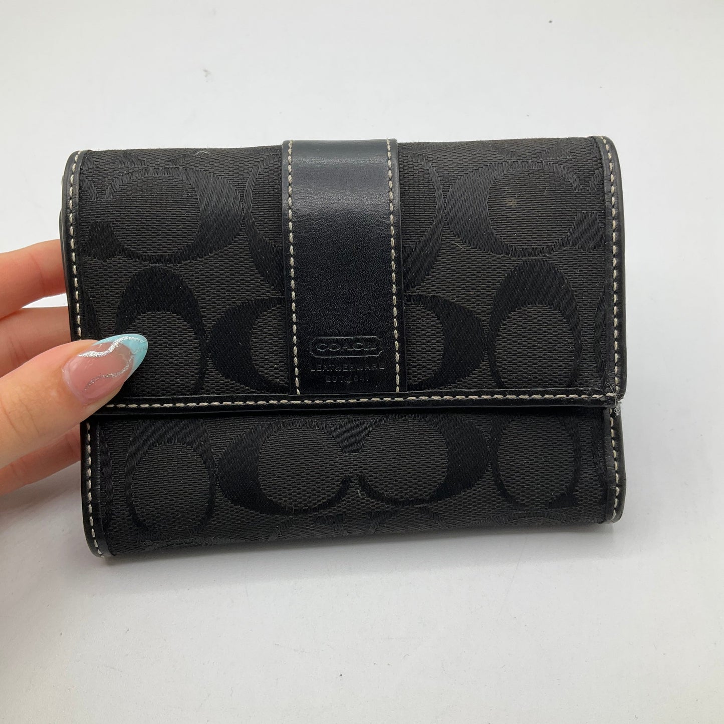 Wallet Designer Coach, Size Small