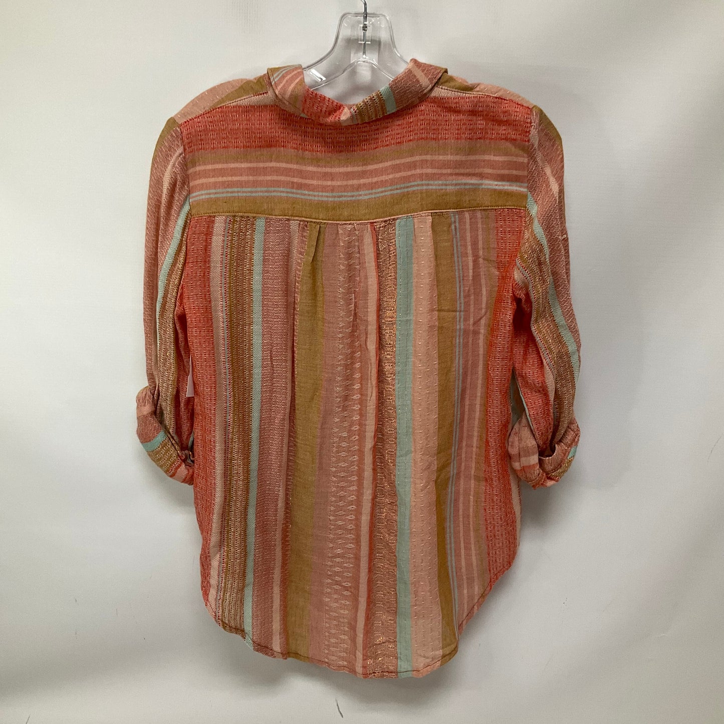 Top Long Sleeve By Maeve In Multi-colored, Size: Xs