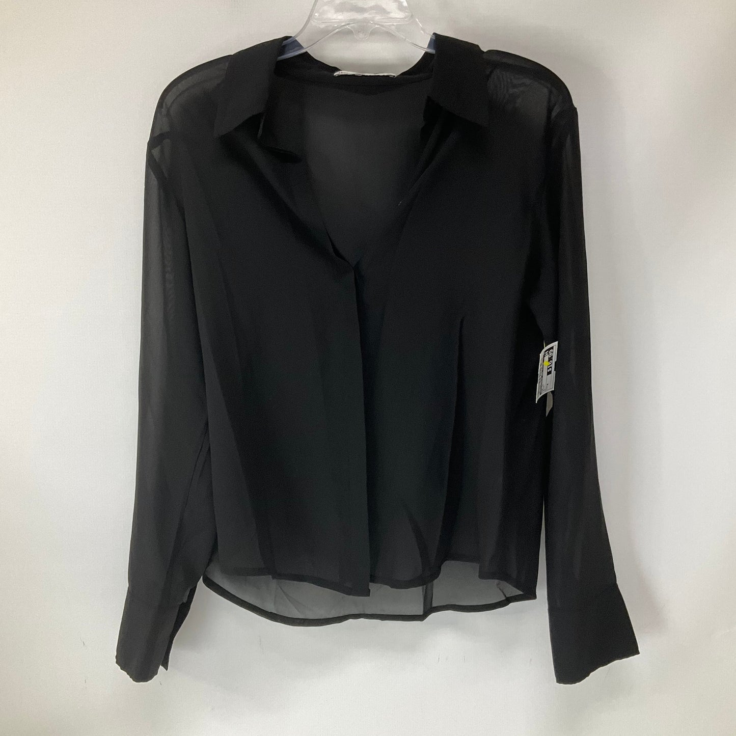 Black Top Long Sleeve Abercrombie And Fitch, Size M