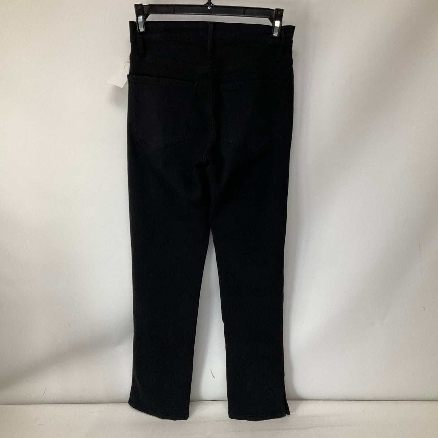 Jeans Skinny By Frame In Black Denim, Size: 0