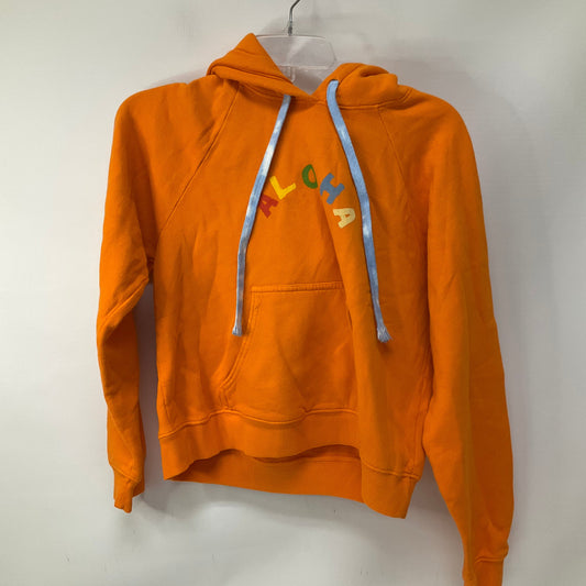 Sweatshirt Hoodie By Cma In Orange, Size: S