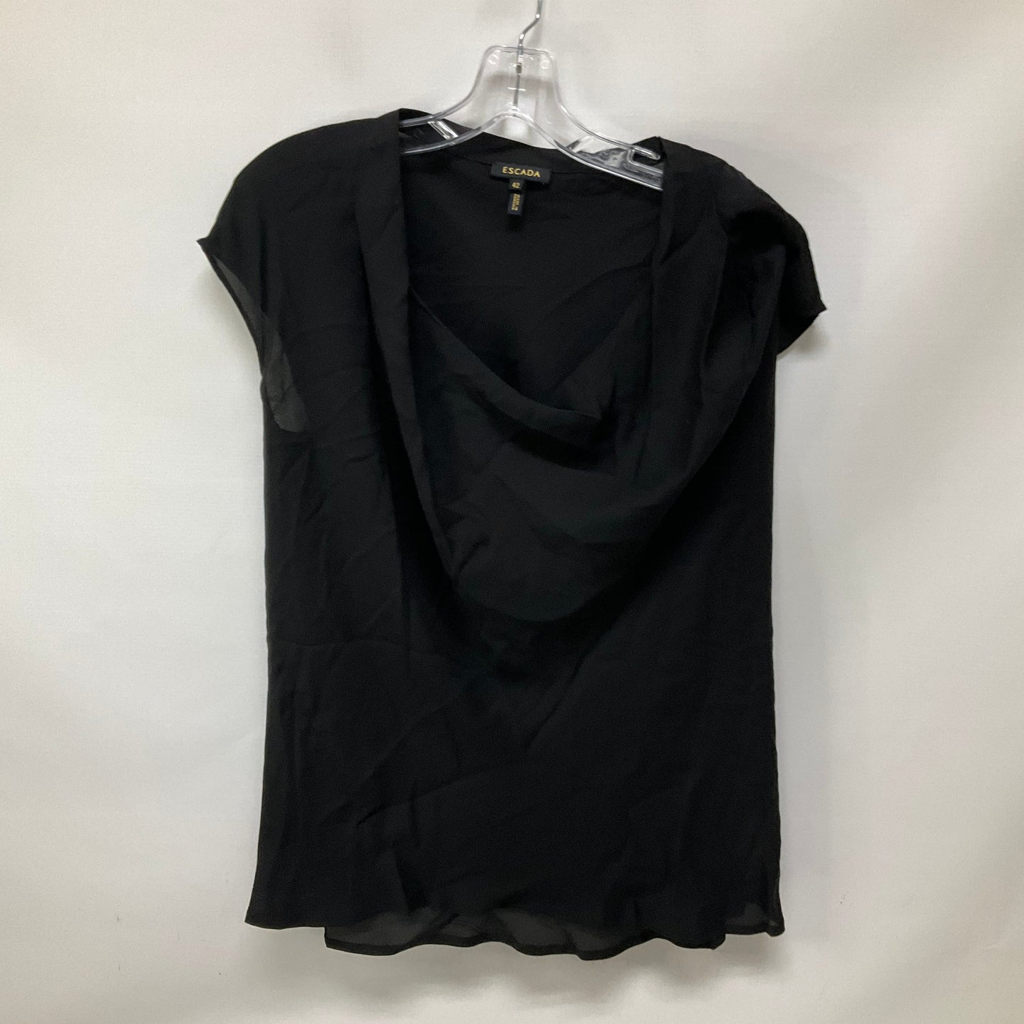 Top Sleeveless By Escada In Black, Size: L